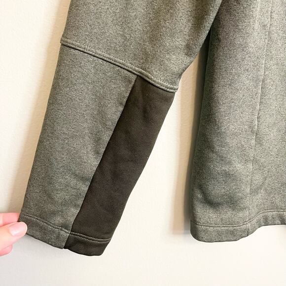 North Face Men's Green Long Sleeve Fleece Size M - Picture 2 of 7